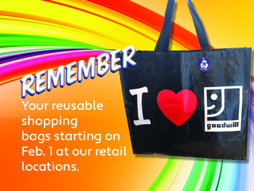 Goodwill of the Finger Lakes Announces Date for Elimination of Plastic